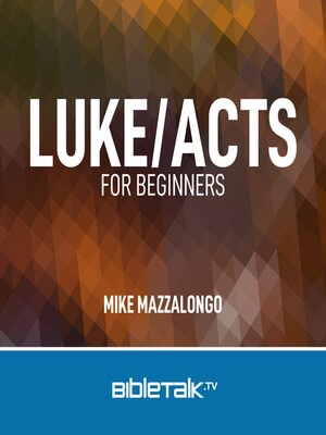cover image of Luke/Acts for Beginners